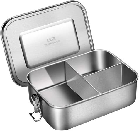 metal lunch box amazon|metal lunch box for adults.